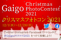 Gaigoクリスマスフォトコン開催2021開催！